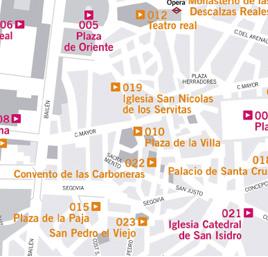 Mapa Tur�stico de Madrid