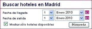 Hoteles en Madrid